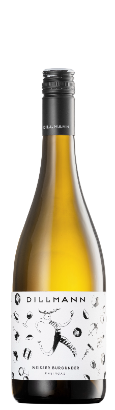 Flaschenbild des Weissburgunders vom Weingut Dillmann