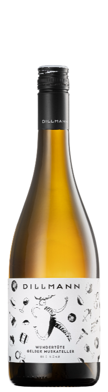 Flaschenbild des Gelben Muskatellers vom Weingut Dillmann