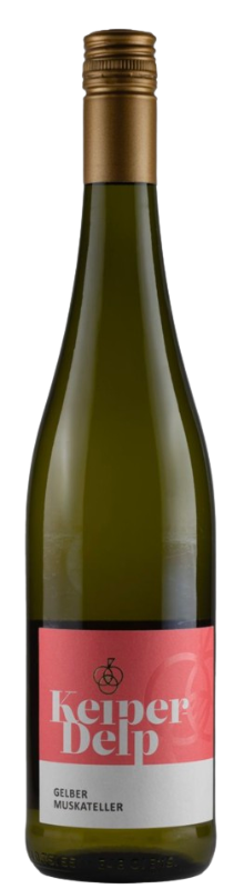 Flaschenbild des Gelben Muskatellers vom Weingut Keiper-Delp