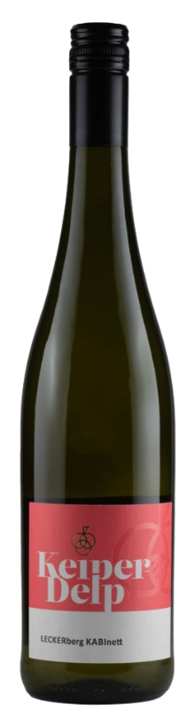 Flaschenbild des Rieslings Leckerberg Kabinett vom Weingut Keiper-Delp
