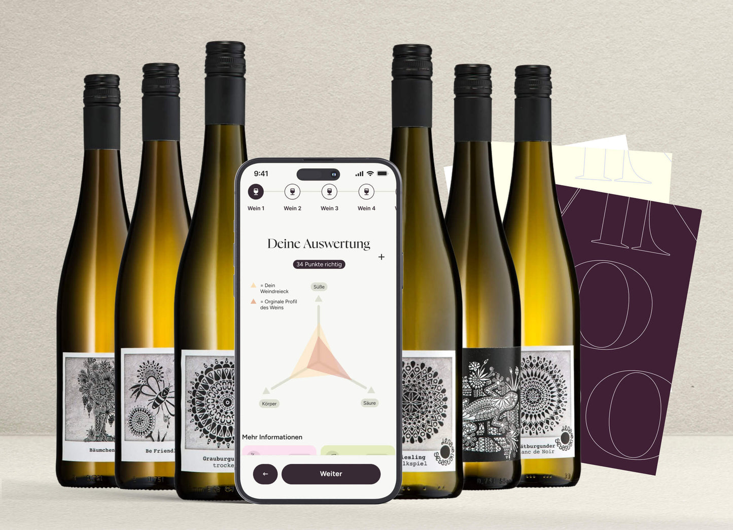 Produktbild Weinprobe Weingut Lena und Sebastian