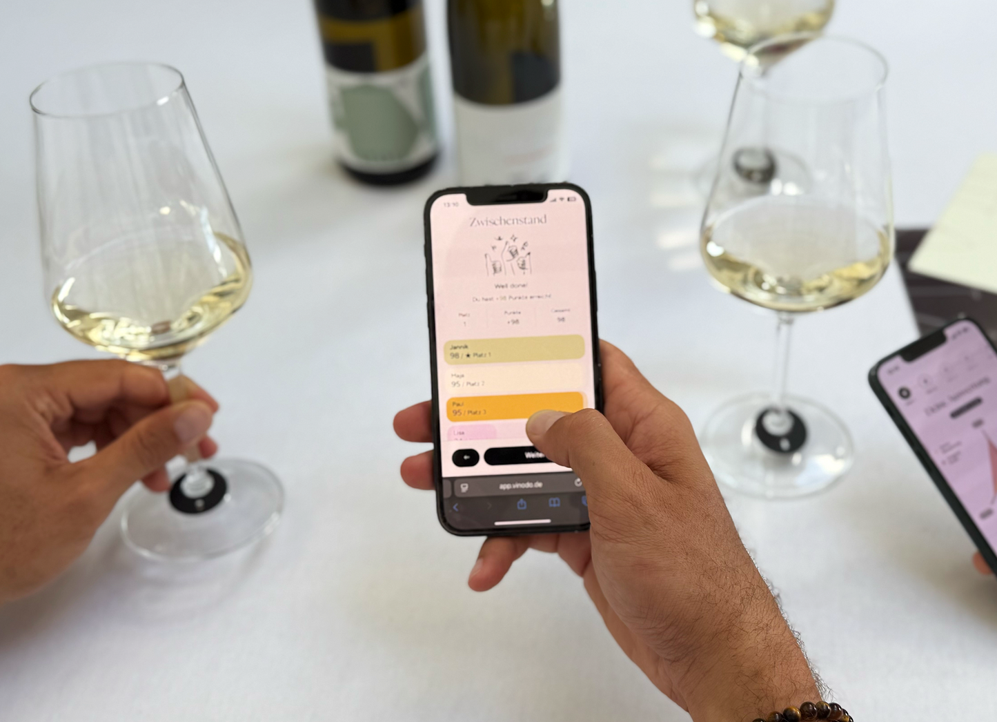 vinodo Weinprobe für Zuhause mit vinodo App