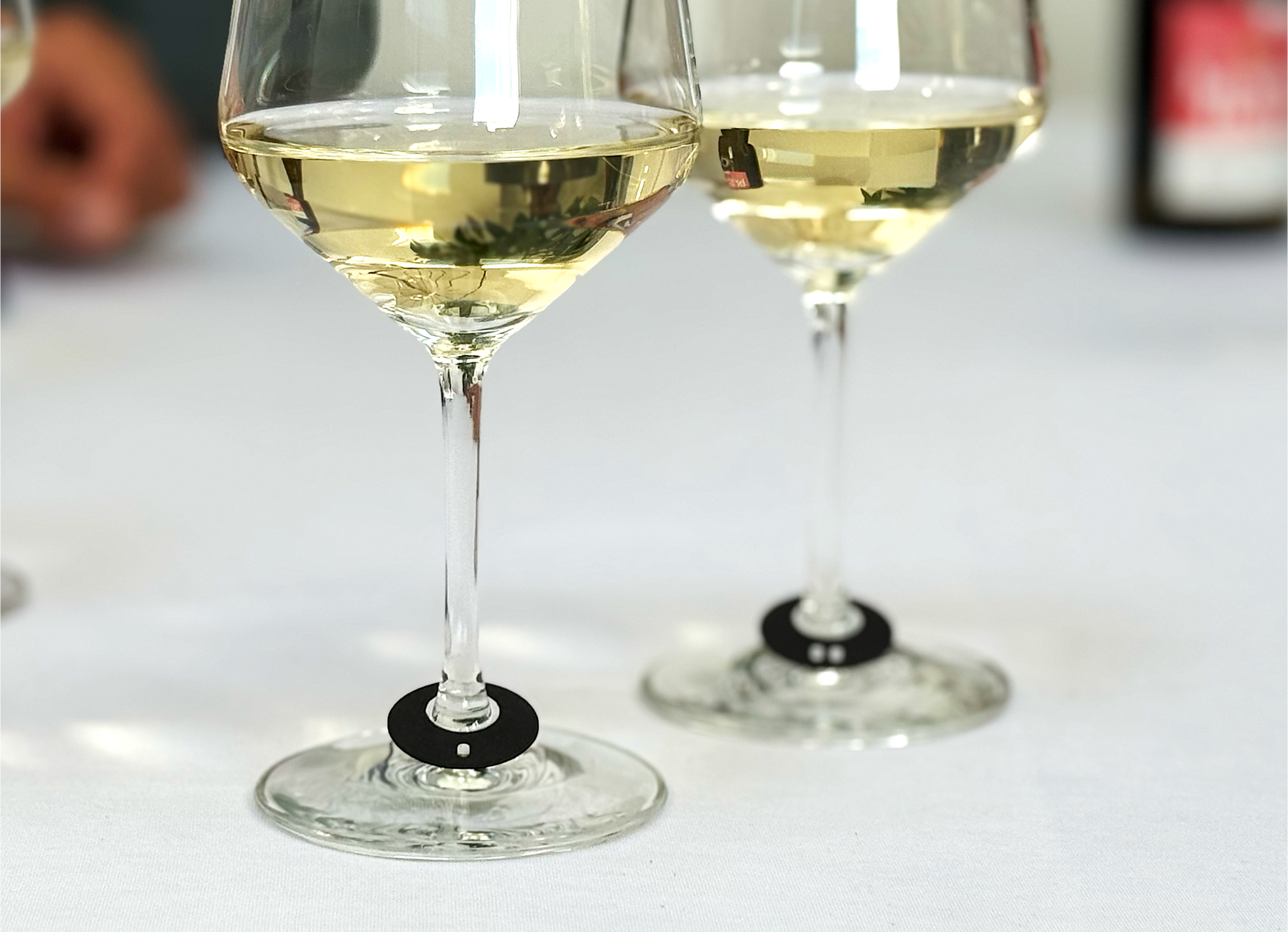 vinodo Weinprobe für Zuhause mit Weinglasmarkierungen