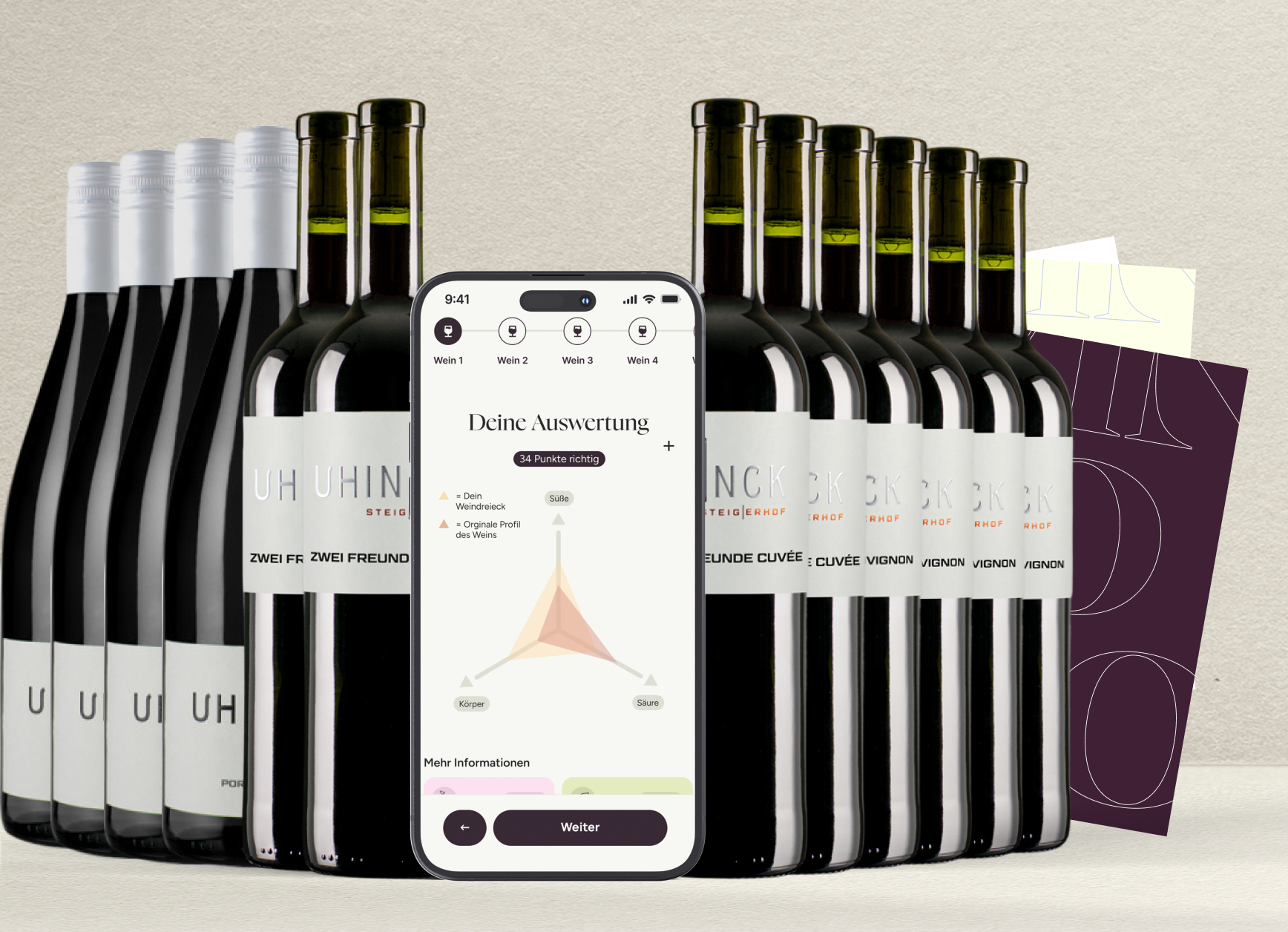 vinodo Rotweinprobe - Weingut Uhinck