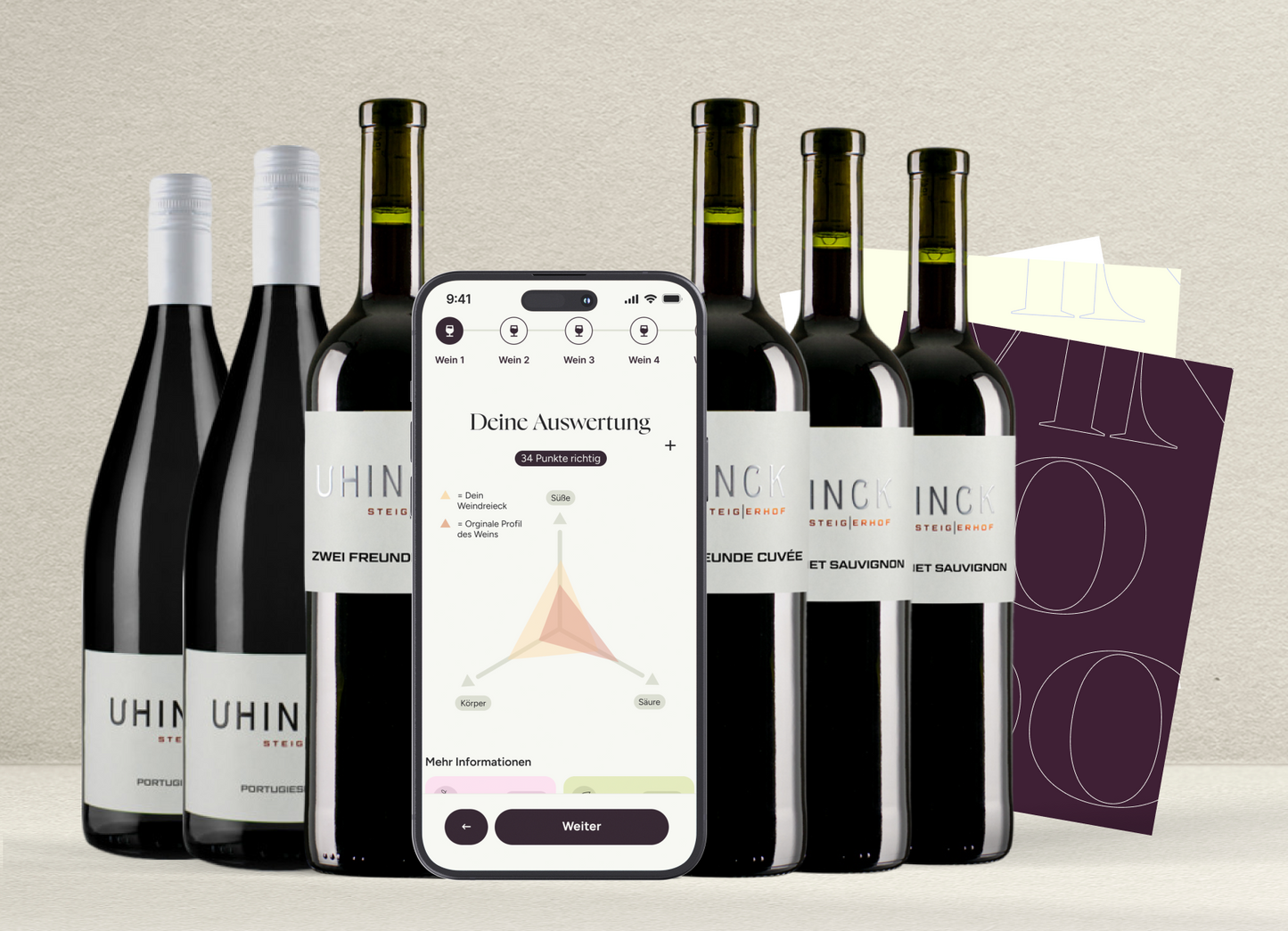 vinodo Rotweinprobe - Weingut Uhinck