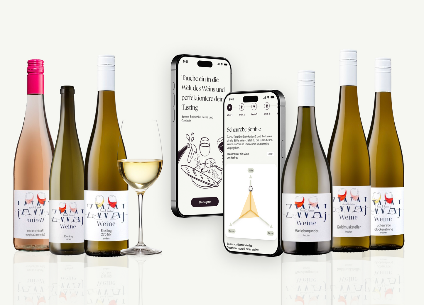 Weinprobe ZWAJ Weine