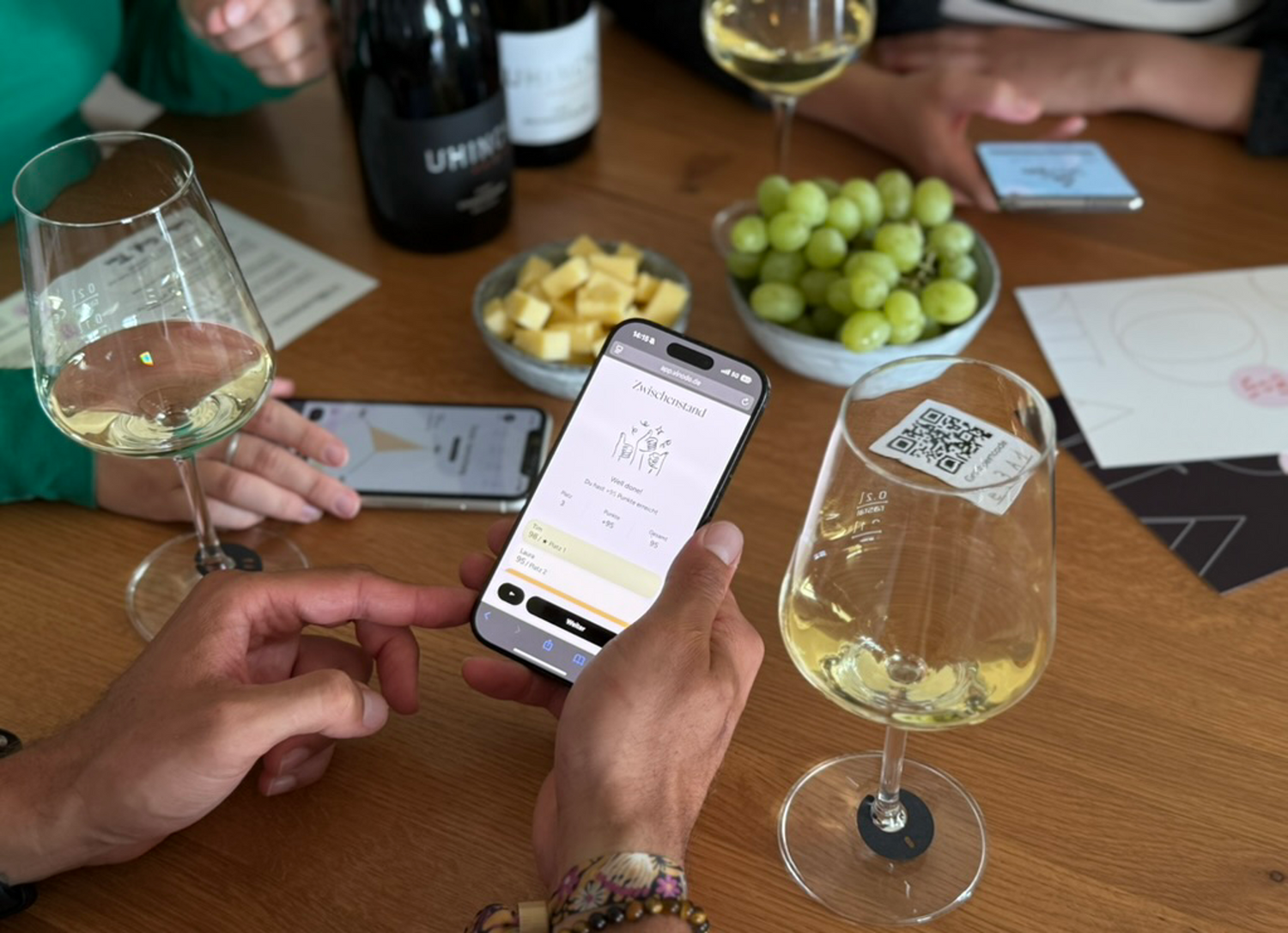 Weinprobe für Zuhause mit vinodo App