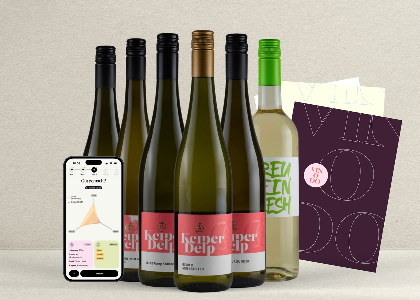 vinodo Weißweinprobe - Weingut Keiper-Delp