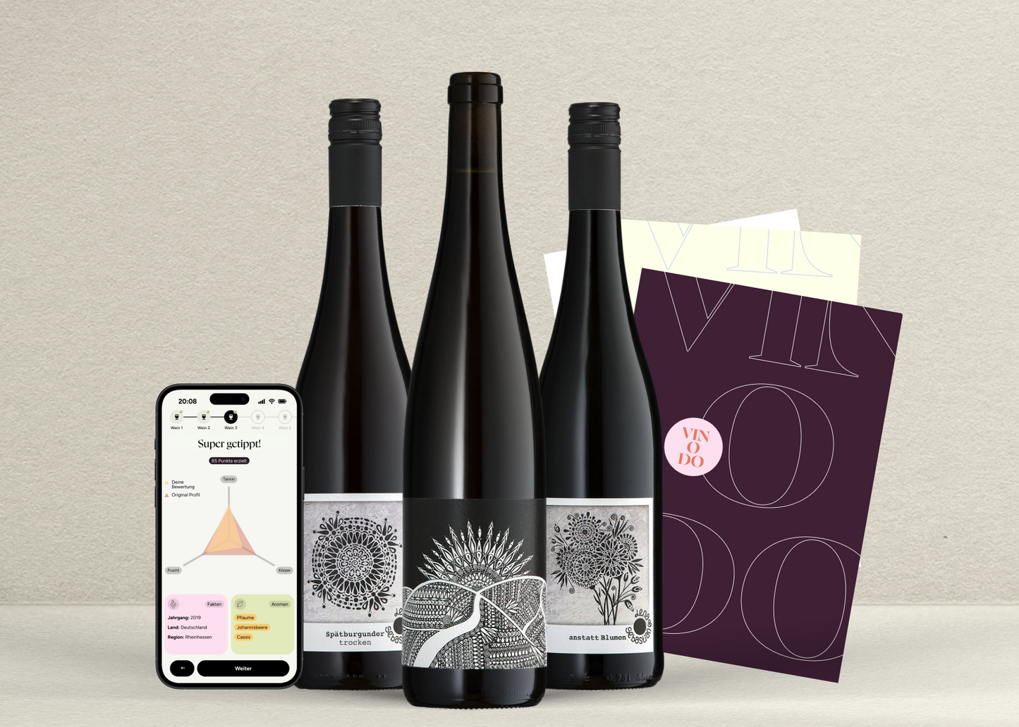 vinodo Rotweinprobe - Weingut Lena und Sebastian