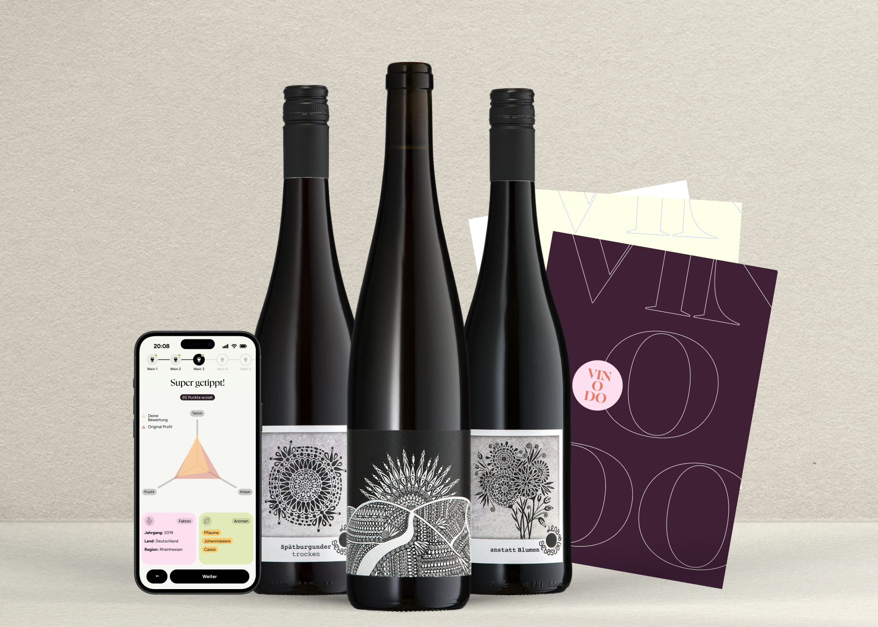 vinodo Rotweinprobe - Weingut Lena und Sebastian