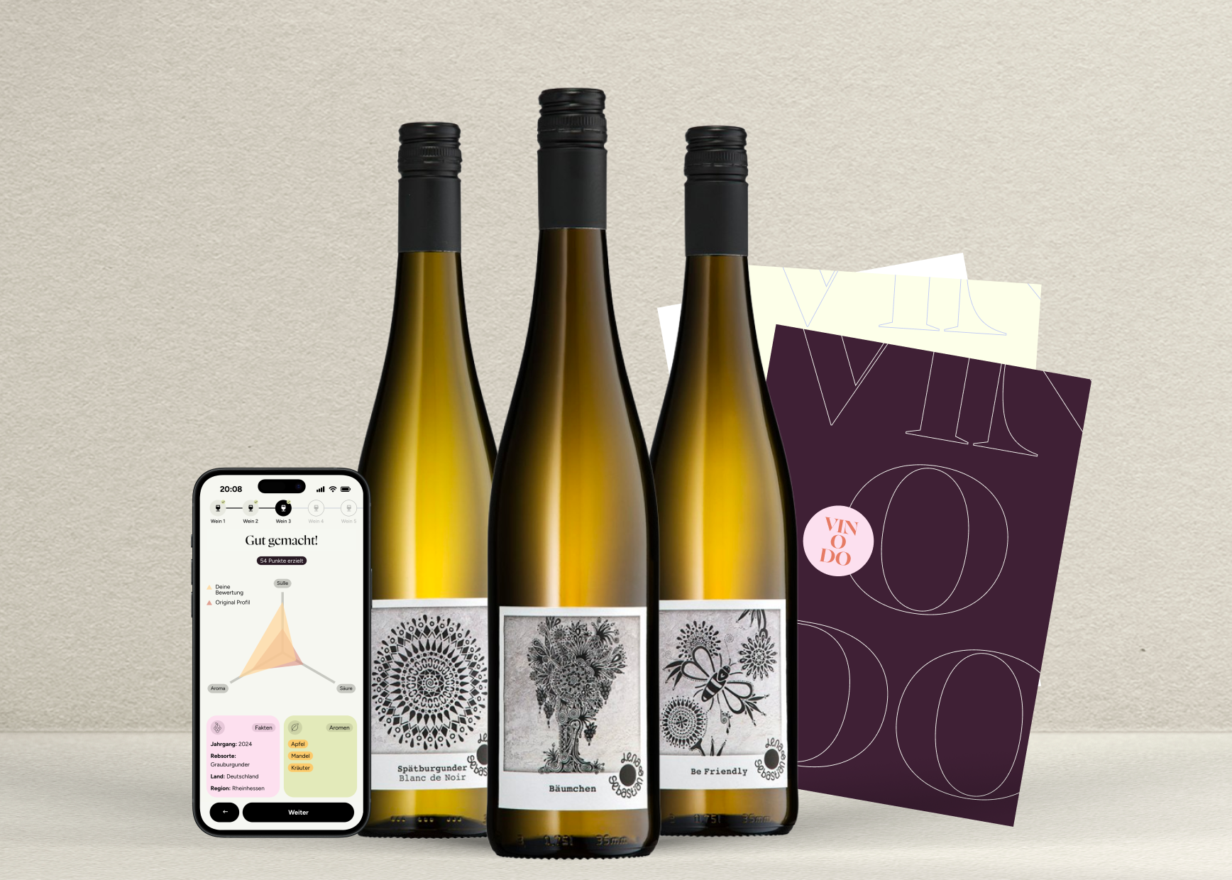 vinodo Weißweinprobe - Weingut Lena und Sebastian