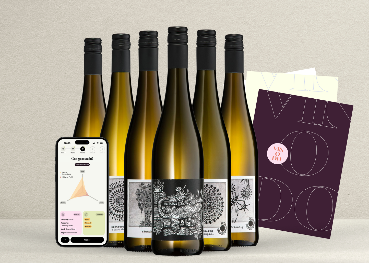 vinodo Weißweinprobe - Weingut  Lena und Sebastian