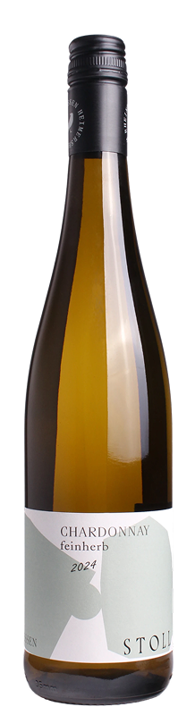 Flaschenbild des Chardonnays vom Weingut Stoll