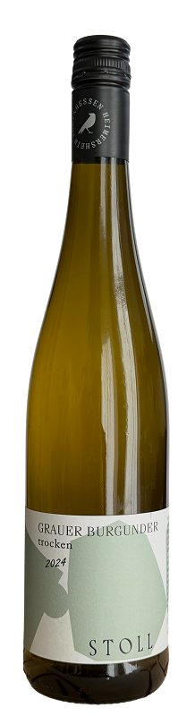 Flaschenbild des Grauburgunders vom Weingut Stoll