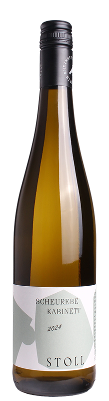 Flaschenbild der Scheurebe vom Weingut Stoll