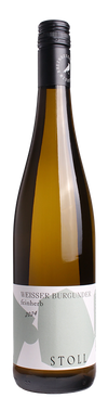 Flaschenbild des Weissburgunders vom Weingut Stoll