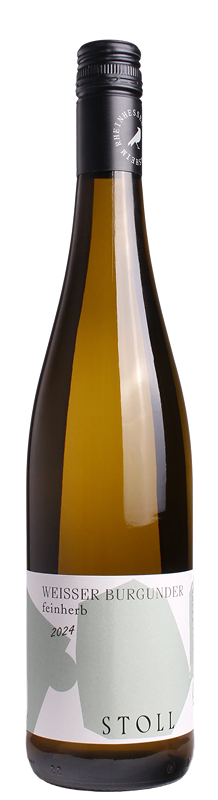 Flaschenbild des Weissburgunders vom Weingut Stoll