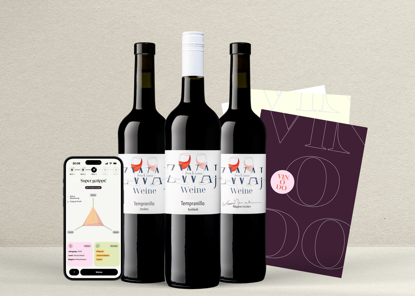 vinodo Tasting zuhause klein - Weingut ZWAJ