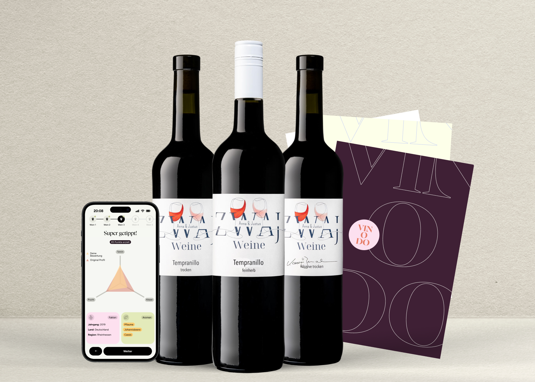 vinodo Tasting zuhause klein - Weingut ZWAJ