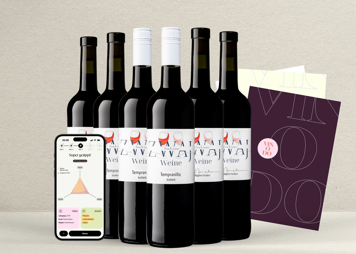 vinodo Tasting zuhause groß - Weingut ZWAJ