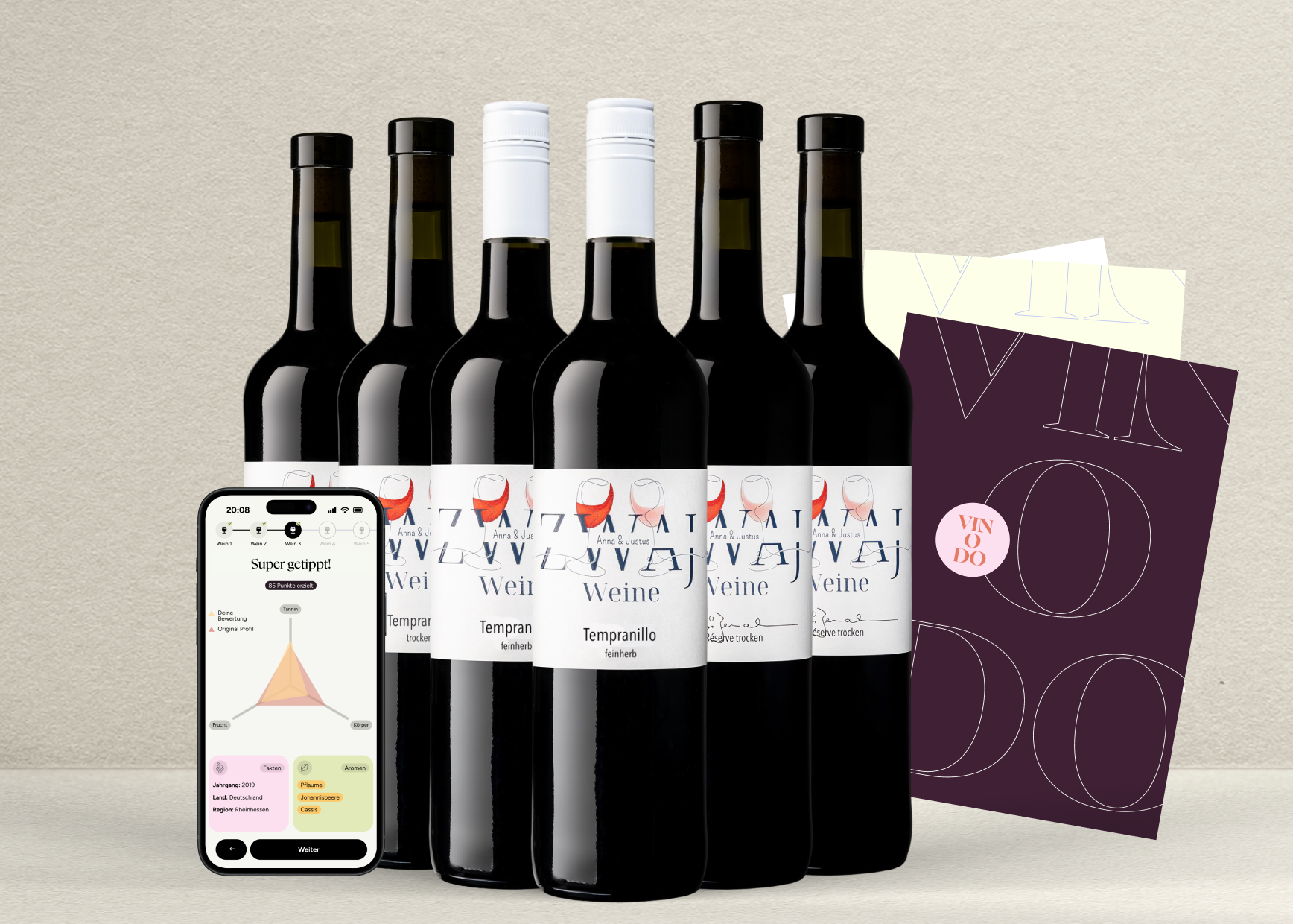 vinodo Tasting zuhause groß - Weingut ZWAJ