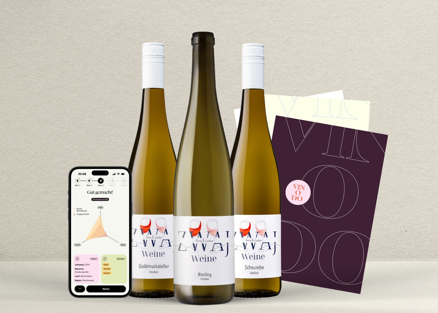 vinodo Weißweinprobe - Weingut ZWAJ Weine